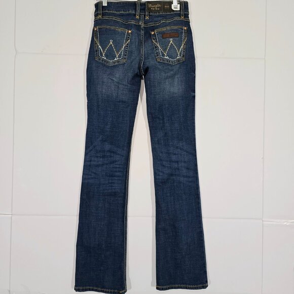 NWT Wrangler Retro Mae Bootcut Jeans 5 Jr Blue Western Y2K - Picture 3 of 9